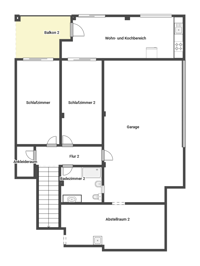 Floor plan basement